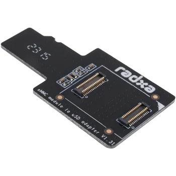 EMMC USD Odbor EMMC na USB (MicroSD) Adapter svet MicroSD EMMC Modulov za ROCK PI 4A/4B