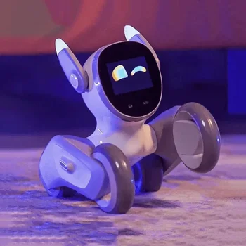 Razum Loona Robot Pes Smart Robot Pes Robot Glasovno Robot Dog Pvc Elektronski Ljubljenčka Psa Igrače Namizja Za Otrok Božična Darila