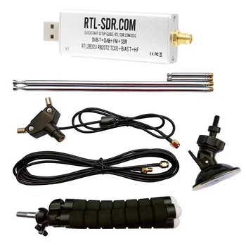 Za RTL-SDR Blog V3 R820T2 TCXO Sprejemnik+Antena Celoten Komplet Deli Biast SMA Software defined Radio 500Khz-1766Mhz Do 3,2 Mhz