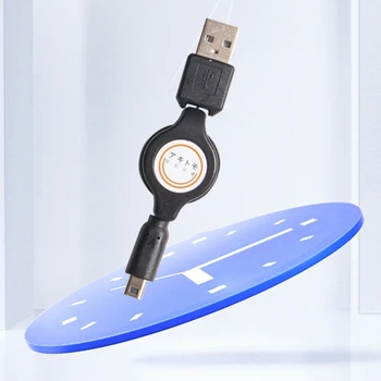 Razširljiv USB Polnilec za 3DS/3DSXL Konzole Udoben in Vzdržljiv Prilagodite Dolžino, da bo Ustrezala Vašim Potrebam 77 cm/30.31 v