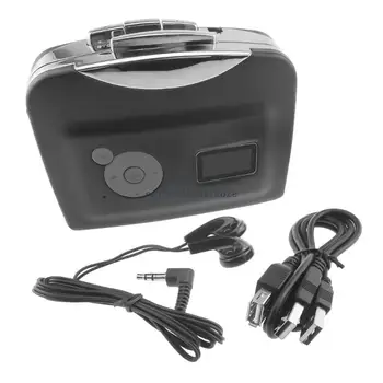 Walkman Glasbeno Kaseto, Trak za Predvajalnik MP3 Digitalni Pretvornik Igralec Pretvori Tape Walkman MP3 Pretvornik z Slušalke