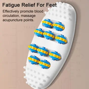 Stopala Masaža Magnetni Noge Roller Stopala Reflexology Telo Togost Joga Vadba Sprostitev Mišic Terapija Massager Orodje