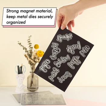 A4 Magnet Listov Črno Magnetni Preproge za Hladilnik Fotografijo, Sliko Rezanje Navojnih Obrti Magneti Dvojno Stranicami Močno Magnetno 1Mm