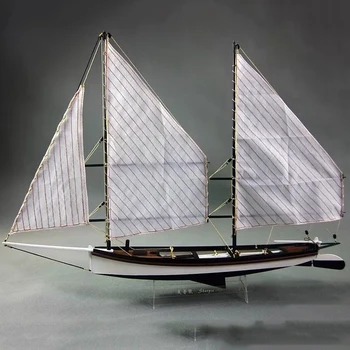 1/24 Ladje Model Oster DIY Simulacije Lesene Jadranje Sestavljanje modelov Kit Darilo Igrača Zbirka
