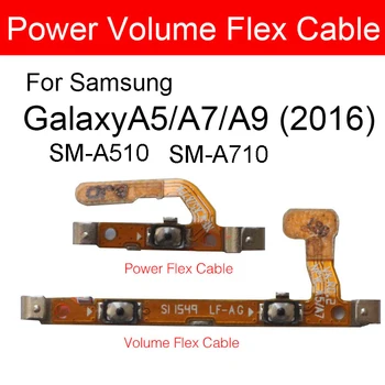 Power Flex Kabel Za Samsung Galaxy A9 A5 A7 2016 SM-A9000 A510M/DS A510F A510Y/DS A710F A710K A710S Gumbom za Glasnost Flex Traku