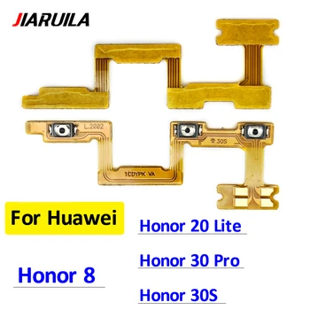 Original Novo Za Huawei Honor 8 Lite 20 Lite 30 30-ih Pro Power Gumbom za Glasnost Tipka Flex Ploski Kabel