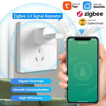 Tuya Smart Življenje ZigBee 3.0 Signal Repetitorja USB Podaljšek, Pametni Dom, Avtomatizacija Signala Ojačevalnika za ZigBee Prehod ZigBee2MQTT