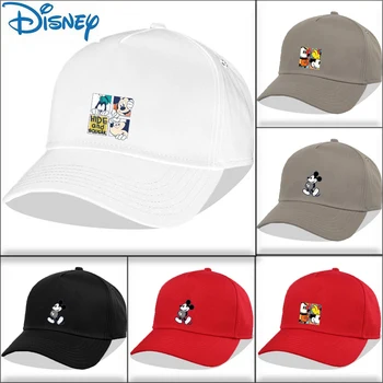 Disney Mickey Mouse Risanka Moda Baseball Caps Moških in Žensk Nastavljiva Zunanja Zaščita pred Soncem Športne Kape Rojstni dan Darila Nova