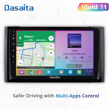 Dasaita Za Toyota Tundra 2014 2015 2016 2017 2018 Avto radio android 1 din 9