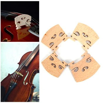 1Pc Violino Mostov Violina Javorjevega Lesa Za 1/4-4/4 Velikost Akustični Violino Strune Most Leseni Del Orodja Instrument Dodatki