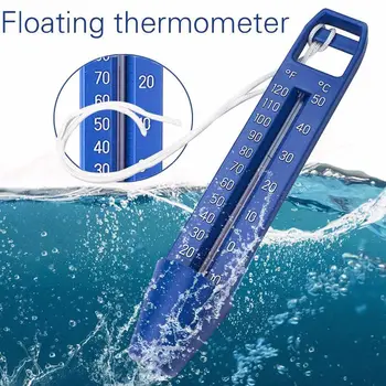 Nepremočljiva Merjenje Enostavno Branje Jacuzziju Termometer Vode, Ki Plava Bazen Plavajoči Termometer