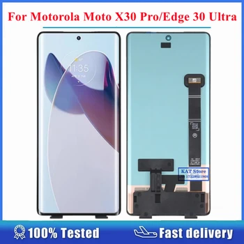 Za Motorola Moto X30 Pro Rob 30 Ultra LCD zaslon na Dotik, Računalnike Zaslon Celoten Sklop Zamenjava