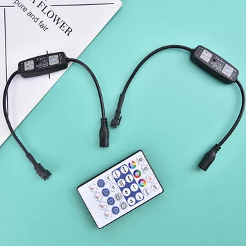 WS2812B Krmilnik Bluetooth Glasbo za LED Trak Svetlobe USB APP Remote Controller