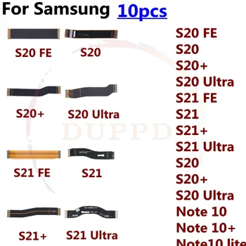 Izvirno NOVO Glavni Odbor Priključek matične plošče LCD Flex Kabel Za Samsung Galaxy S20 S21 FE S20+ S21+ S22+ Ultra Opomba 10 20 Lite