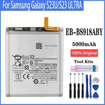 100% visoko zmogljivost EB-BS918ABY 5000mAh Baterija Za Samsung Galaxy S23U S23 ULTRA Telefon Zamenjava Z Orodji,