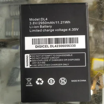 YCOOLY za Digicel DL4 baterije 2950mAh Nov datum proizvodnje Visoko zmogljivost in podatke za sledenje