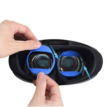 Mehko Očala, Leče, Zaščitnik odporen na Praske Kritje za PS VR2 Slušalke Zaščitni Pokrovček Objektiva Očala Blazine