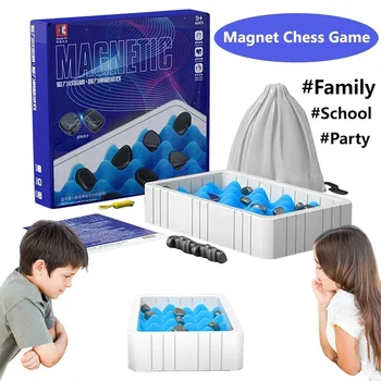 Magnet Igra Šah Izobraževalne Dama Igra Vsestranski ortable Šah Odbor Otroci/Odrasli Igrače za Stranke Dobave Družino Zbiranje