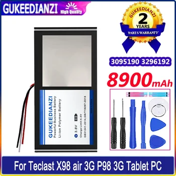 GUKEEDIANZI Baterija Za Teclast X98 zraka 3G P98 3G 3 žice X 98 ZRAKA P98 P98HD v99i Tablet PC Bateria