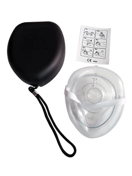 CPR Ust-do-ust Umetno Respirator Masko One-way Valve Reševanje Cardiopulmonary Reanimacijo Sili Masko