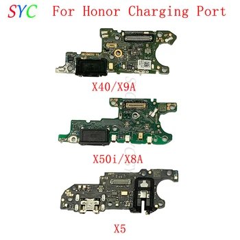 Polnjenje prek kabla USB Priključek Odbor Za Huawei Honor X40 X9A X50i X8A X5 polnilni Priključek, rezervnih Delov