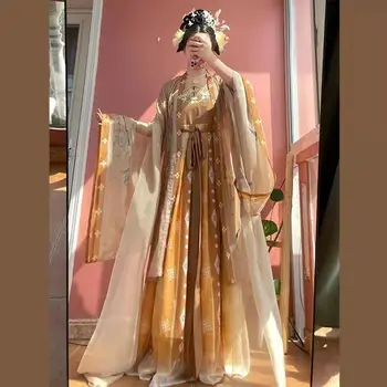 Hanfu Obleka Ženske Starodavne Kitajske Tradicionalne Vezenje Retro Žensko Pravljice, Cosplay Kostum Princesa Obleko Zelene Hanfu Za Ženske