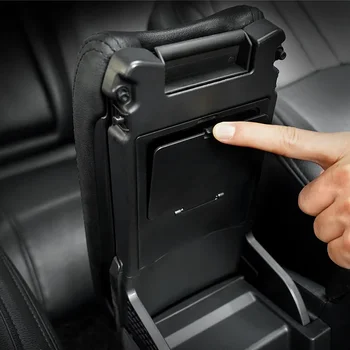 Za Honda Civic 2017-2021 ABS Črni Avto Center za Nadzor Armrest Polje Skrite Škatla za Shranjevanje Zasebnosti Škatla za Shranjevanje Avto Dodatki