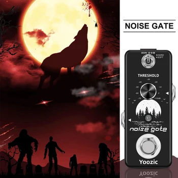 Yoozic Noise Gate Efekt Pedal Za Električna Kitara &Bass Stavko Bypass Pod Najnižjo Ceno&Najvišje Kakovosti, Da Zagotavljajo Jasen Zvok
