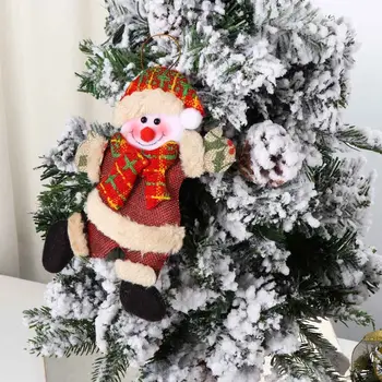 Božič Darilo Dekorativni Elk Visi Santa Claus Snežaka Christmas Tree Okraski Igrača, Lutka Božič Obesek Okraski