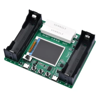 5V LCD-Zaslon 18650 Litij-Zmogljivost Baterije Tester Moč, Detektor, Modul 2 Način s Polnjenje Praznjenje Tip-c Vrata