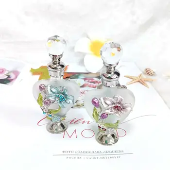 Retro Luksuzni Eterično Olje Kapalko Steklenico Romantično Poročno Dekoracijo Stekleničke Parfuma Arabskem Slogu Prazno Posodo Kozmetika