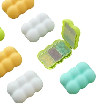 Prenosni Potovanja Tabletke Primeru Velike Zmogljivosti, Mini Opravlja-na Potovanje Brezplačno Shranjevanje Posode Drog Tablete Škatla, Plastična Pill Box