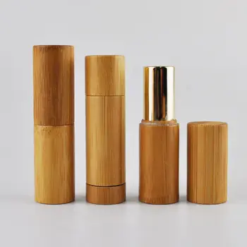 5.5 ml DIY Bambusa Prazno Ustnice Bruto Posodo Šminka Cev Posodo Balzam za Ustnice Cevi Bambusa Šminka Cev,bambusa Šminka posodo