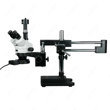 Trinocular Boom Stojalo Mikroskopa--AmScope Dobave 3,5 X-90X Trinocular Boom Stojalo Stereo Zoom Mikroskop, s 3MP Digitalni Fotoaparat