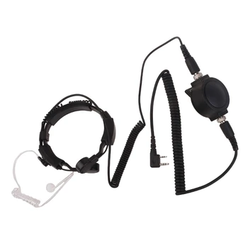 WalkieTalkie s Prstom PG Mic Slušalke Pribor Slušalke za BFF8HP BFF9 UV-82 UV-82HP UV-82C UV-5R UV-5R+ UV-5RA