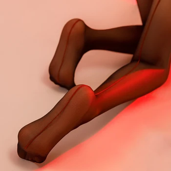 Kontrast Barve Nazaj Line Seamed Suh Noge, Nogavice, Ženske Seksi Eno Vrstico, Odprite Mednožje Pantyhose 10D Ultrathin Prosojne Nogavice