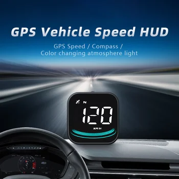 GPS HUD Head Up Display Avto Projektor merilnik Hitrosti Prikaz Univerzalno Digitalno Avto merilnik Hitrosti merilnik vrtljajev Prenosne Smart Pripomoček
