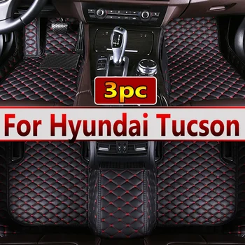 Avto predpražnike za Hyundai Tucson 2015 2016 2017 2018 po Meri auto stopalo Blazinice avtomobilska preproga pokrov