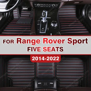 Avto Predpražnike Za Land Rover Range Rover Sport 5-Sedež 2014-2022 21 20 19 18 Meri Auto Stopalo Blazinice Avtomobilska Preproga Pokrov