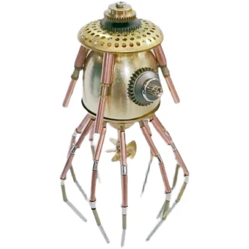 DIY 3D steampunk veter mehanske meduze polno kovinski model pure ročno obrt kreativno darilo za rojstni dan okraski