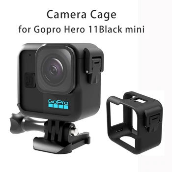 za Gopro Hero 11 Črno Mini Kamera Kletko Anti Scratch Zaščitni Okvir Primeru Stanovanj Zaščitnik Proti Padcu Nosilec za Pribor