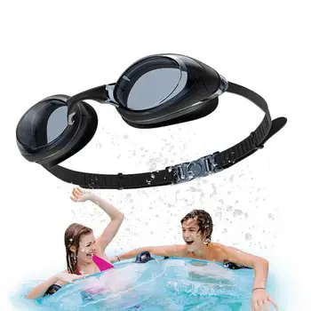 Moda Plavati Očala Electroplated Anti-Fog Potapljanje Očala S Silikonsko Tesnilo Ne Pušča Plavalna Očala Clear View