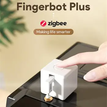 AUBESS Tuya Zigbee Fingerbot Plus Smart Stikalo Gumb Potiskalo Pametni Dom Časovnik Smart Življenje Glasovni Nadzor Alexa googlova Domača stran Alice 6