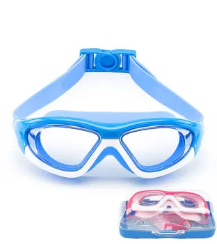 Plavanje Očala za Otroke (3-15 let Star), Nepremočljiva Plavanje Google Velike Okvir UVA/UVB Teens Fantje Dekleta SG28