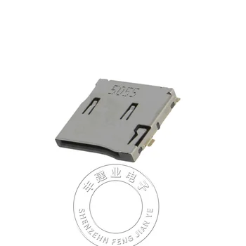 112J-TDAR-R01 Priključek Micro SD Kartico 1.1 mm, Spajkanje RA SMD 1-5PCS