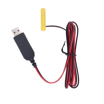 Univerzalni 1,5 V AAA Eliminators USB-napajalnik Kabel USB za 1.5 V LR03 AAA AM4 za LED Luči