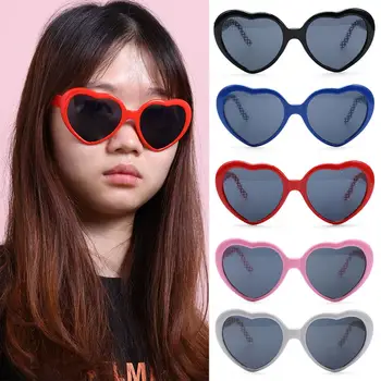 Novo dolgotrajne Dnevne Luči Postane Ljubezen Sliko Srca Difrakcijske Očala, v obliki Srca Posebni Učinek Očala