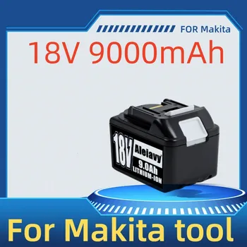 18V Akumulator Nadgradnjo za Makita Orodja s BL1860 18V 9.0 Ah Litij Baterija 18650 Polnilna Baterija (dodatna oprema Polnilnik）