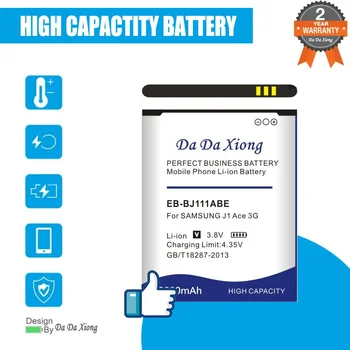 DaDaXiong 4600mAh EB-BJ111ABE Baterija Za Samsung Galaxy J1 Ace 3G Duo J111F